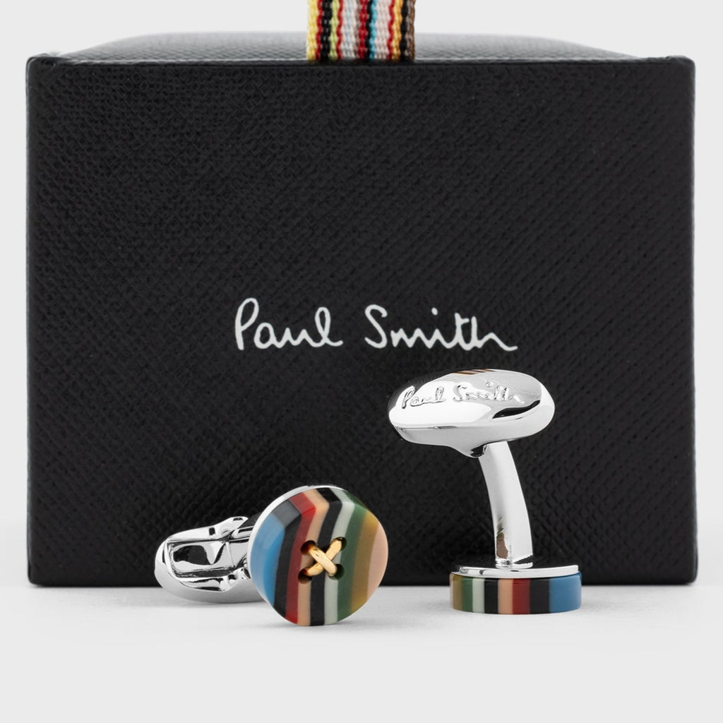 Vintage Paul Smith Round Dot Cuff Links Set offers