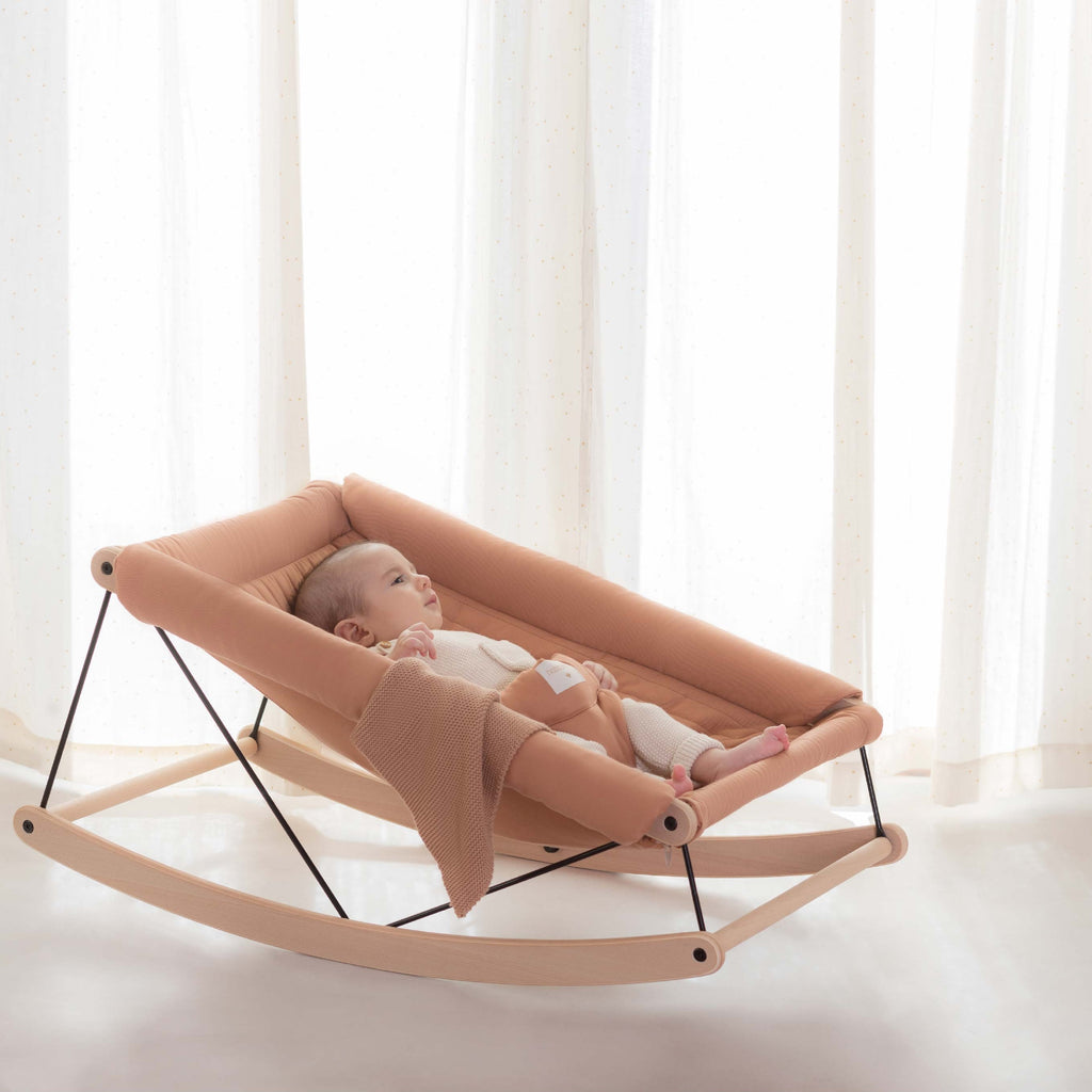 Green baby sale bouncer