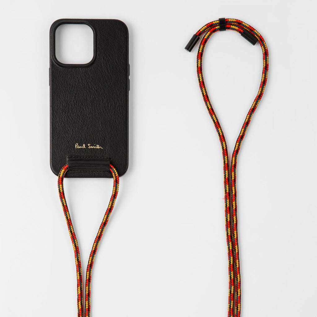 Leather iPhone 13 Pro Case with Rope Lanyard | About Living