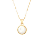 Jemima Pearl Pendant Necklace | Gold Plated Sterling Silver