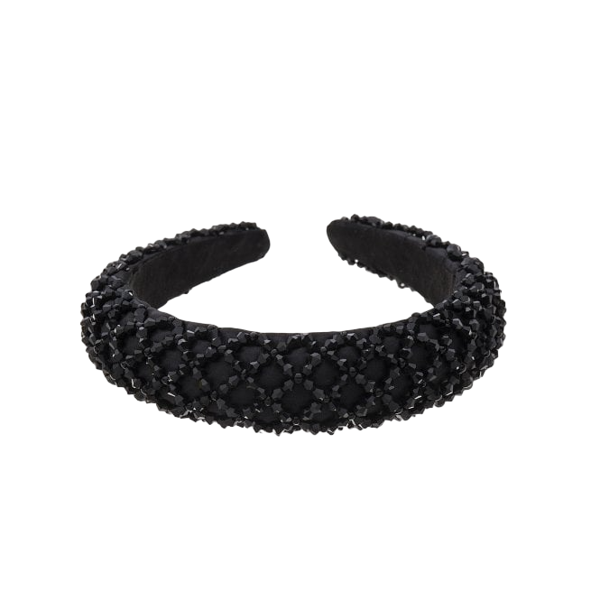 Crystal Hairband | Black