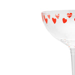 Classic Love Heart Champagne Glasses | Set of 2