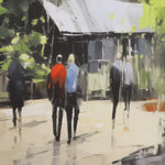 'Afternoon Amble' Wall Art | Joanne Lea | 51x51cm