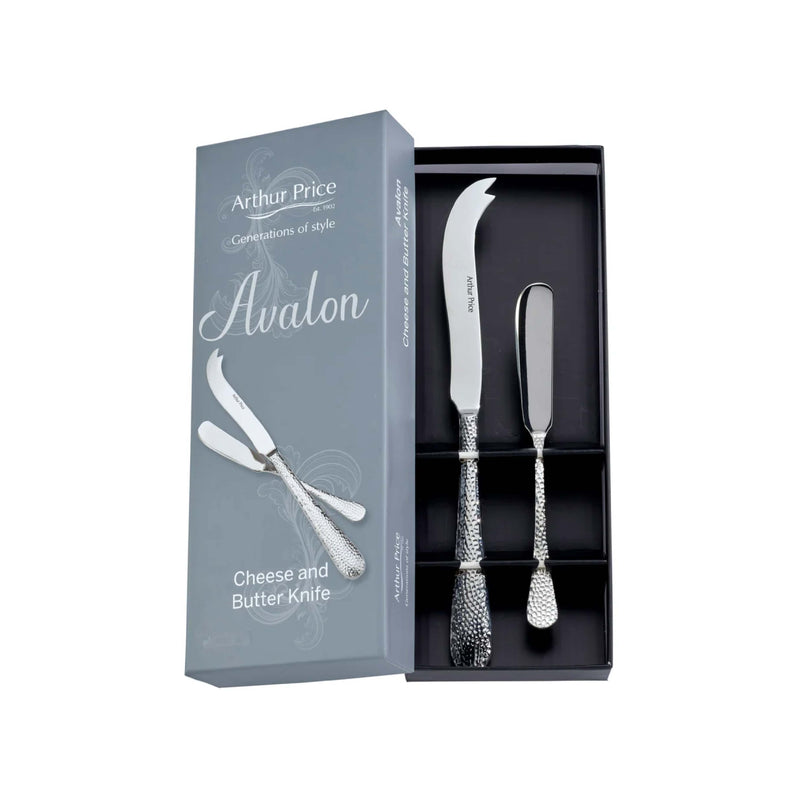 Avalon Cheese & Butter Knife Box Set | 2 Piece