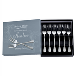 Avalon Pastry Fork Box Set | 6 Piece