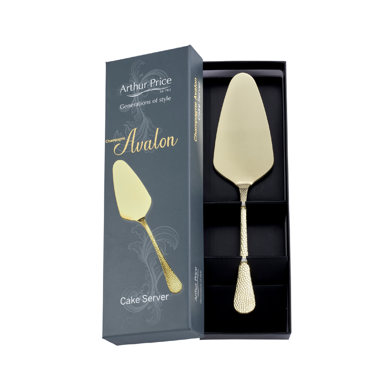 Champagne Avalon Boxed Cake Server