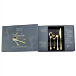 Champagne Avalon Cutlery Box Set | 32 Piece