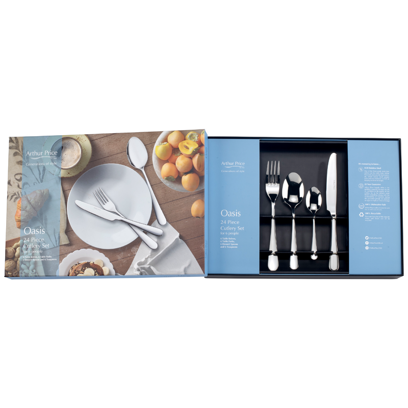 Oasis Cutlery Box Set | 24 Piece