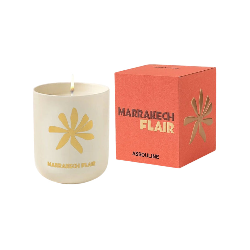 Marrakech Flair Scented Candle | Travel From Home Collection | 319g