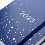 2025 Day a Page Diary | Navy & Gold | A6