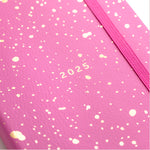 2025 To Do Diary | Fuchsia & Gold | A6