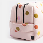 Dotty Large Travel Wash Bag | Pale Pink