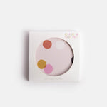 Round Dotty Pocket Mirror | Pale Pink