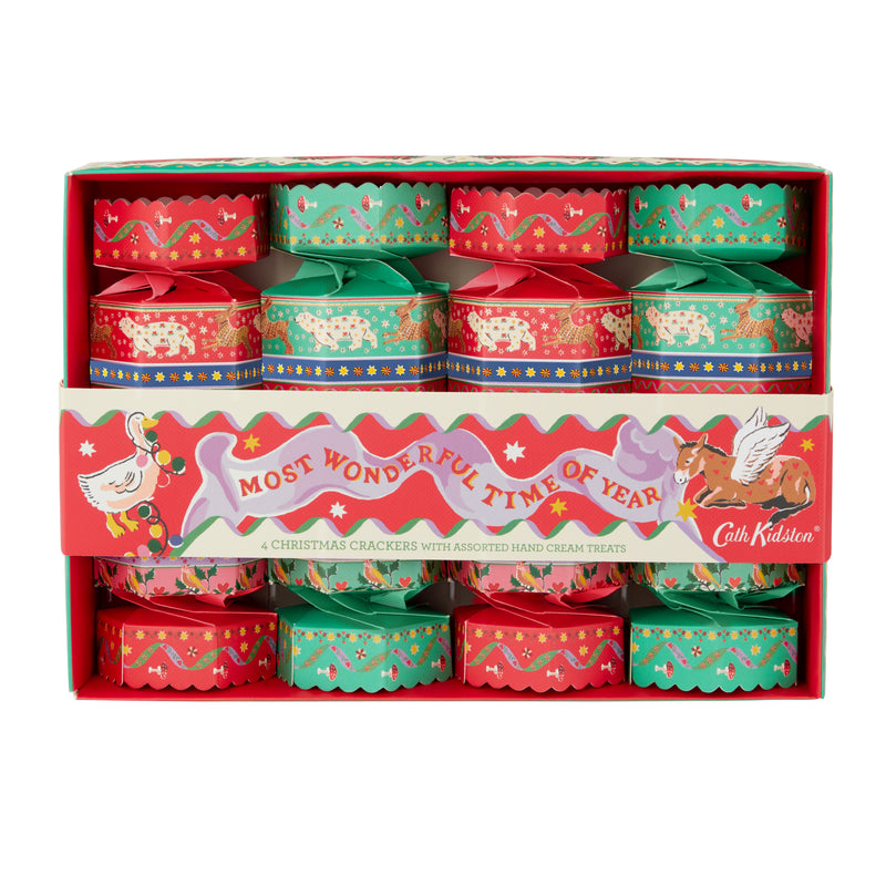 Christmas Legends Hand Cream Crackers | Set of 4