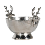 Decorative Reindeer Bowl | Nickel