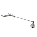 Reindeer Antler Candle Snuffer | Silver