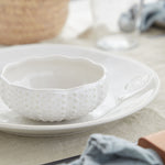 Aparte Urchin Bowl | White | 11cm