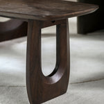 Arc Retro Dining Bench | Walnut Mango Wood