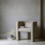 Arezzo Boucle Armchair | Taupe