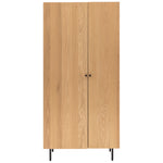 Ashdown Rustic 2 Door Wardrobe | Natural