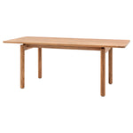 Cannes Retro Rectangular Dining Table | Natural Acacia