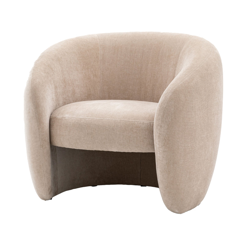 Curvo Retro Armchair | Cream