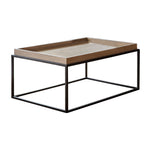 Forden Mid-Century Coffee Table | Grey/Black