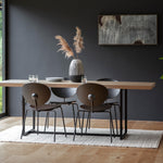 Forden Mid-Century Dining Table | Grey