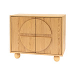 Geo Retro 2 Door Sideboard | Natural