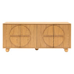 Geo Retro 4 Door Sideboard | Natural