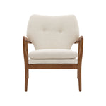 Jensen Mid-Century Boucle Armchair | Cream