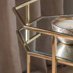 Ockendon Octagonal Drinks Trolley | Gold