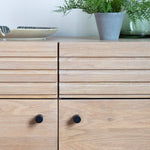 Okayama Japandi 2 Drawer 2 Door Sideboard | Natural Oak