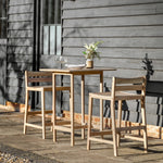 Outdoor Astakos High Bar Set | Natural Acacia