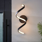 Outdoor Astral Wall Light | Black | 45cm