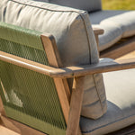 Outdoor Corsica Lounge Set | Grey Acacia