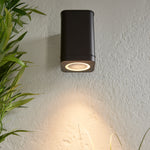 Outdoor Milton Wall Light | Black | 14cm