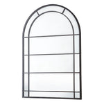 Outdoor Pinden Mirror | Black Iron | 135cm