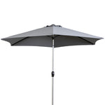 Outdoor Vazzano Parasol | Grey | 2.7m