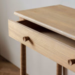 Wycombe Nordic Dressing Table with Drawer | Natural Oak