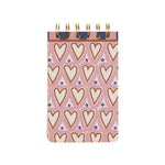 A Dopo Hearts Twin Wire Notepad