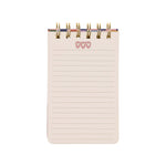 A Dopo Hearts Twin Wire Notepad