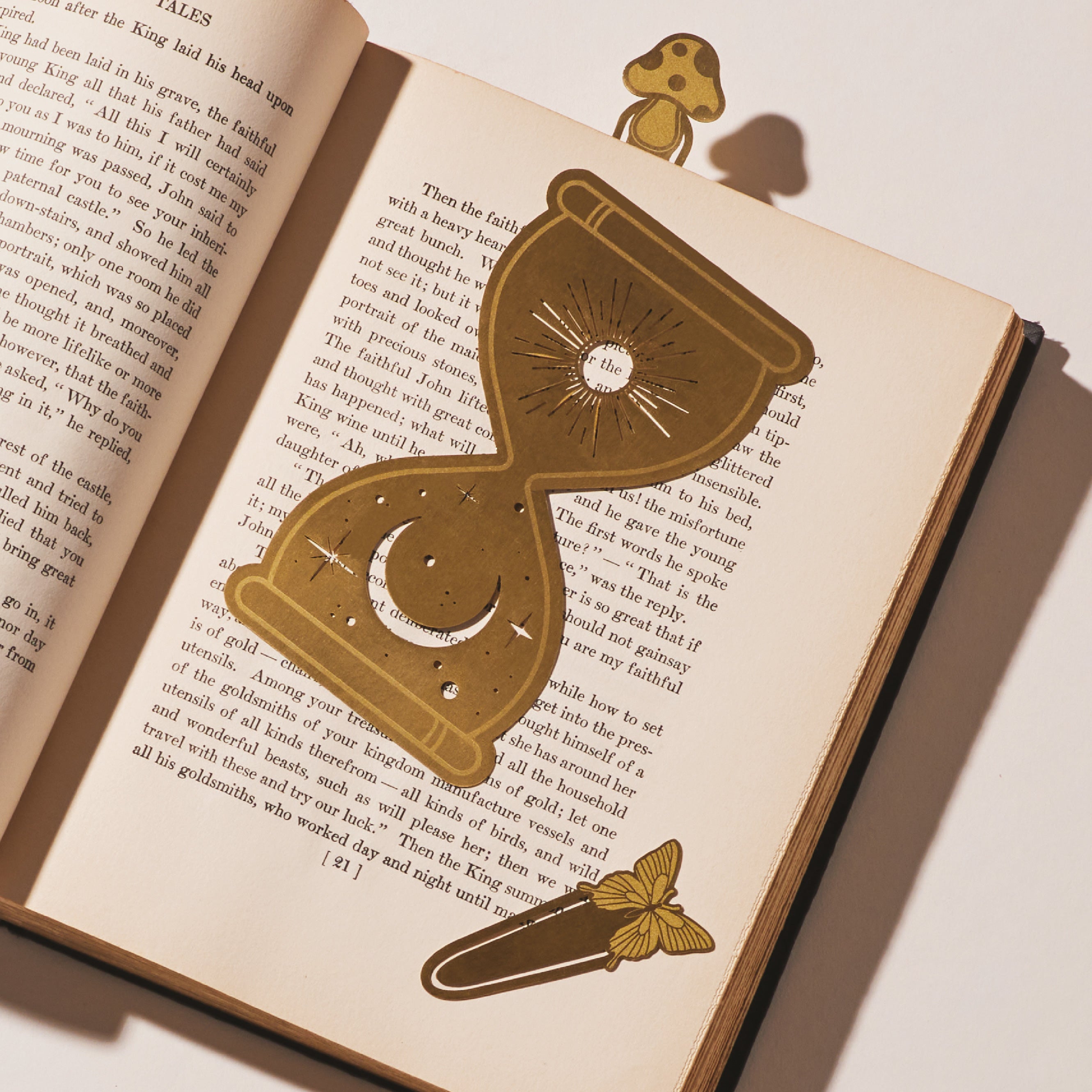 Buy Designworks Metal Hourglass Bookmark About Living 2651