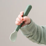 Foodie Easy-Grip Baby Spoons | Set of 3 | Green