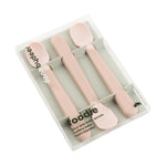 Foodie Easy-Grip Baby Spoons | Set of 3 | Powder Pink