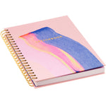 Hardcover Wirebound Sketchbook | Pink Paint | 8x11"