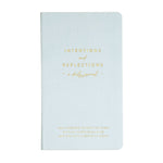 Soft Cover Guided Intentions & Reflections Journal | Duck Egg Blue | 4.75x8"