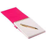 Spiral Steno Pen Pad | Hot Pink | 6x8.5"