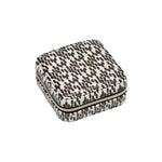 Spotted Square Jewellery Box | Monochrome