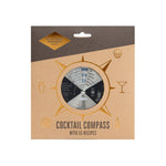 Cocktail Recipe Compass | Stainless Steel